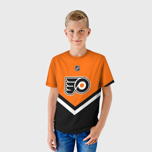 Детская футболка 3D Philadelphia Flyers, цвет 3D печать - фото 3