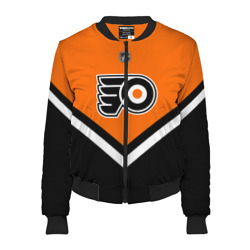 Женский бомбер 3D Philadelphia Flyers