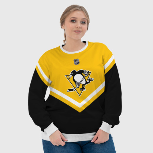 Женский свитшот 3D Pittsburgh Penguins - фото 6