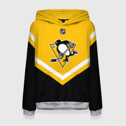 Женская толстовка 3D Pittsburgh Penguins