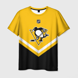 Мужская футболка 3D Pittsburgh Penguins