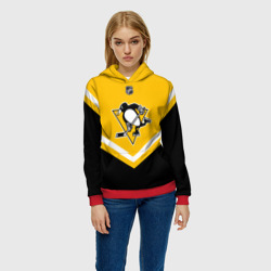 Женская толстовка 3D Pittsburgh Penguins - фото 2