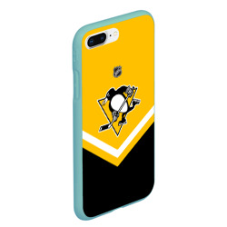 Чехол для iPhone 7Plus/8 Plus матовый Pittsburgh Penguins - фото 2