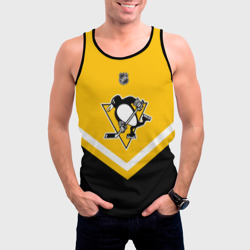 Мужская майка 3D Pittsburgh Penguins - фото 2