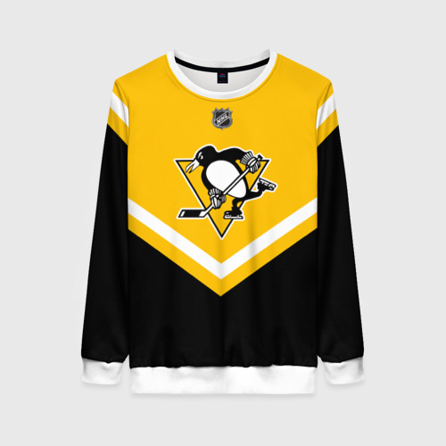 Женский свитшот 3D Pittsburgh Penguins, цвет 3D печать