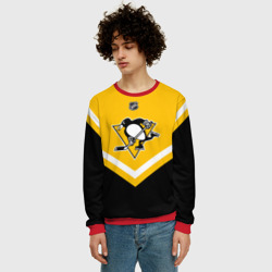 Мужской свитшот 3D Pittsburgh Penguins - фото 2
