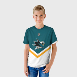 Детская футболка 3D San Jose Sharks - фото 2