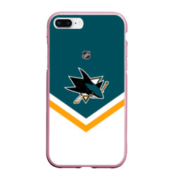 Чехол для iPhone 7Plus/8 Plus матовый San Jose Sharks