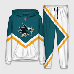 Женский костюм с толстовкой 3D San Jose Sharks