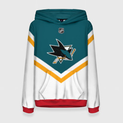 Женская толстовка 3D San Jose Sharks