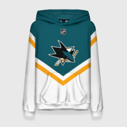 Женская толстовка 3D San Jose Sharks