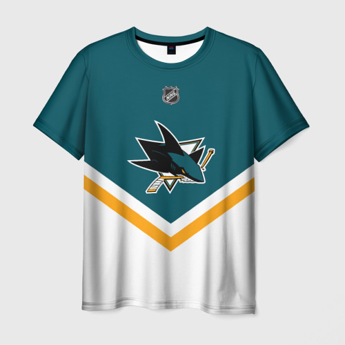 Мужская футболка 3D San Jose Sharks, цвет 3D печать