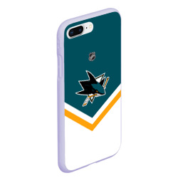 Чехол для iPhone 7Plus/8 Plus матовый San Jose Sharks - фото 2