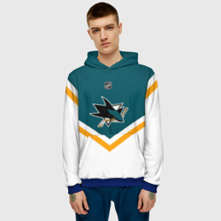 Мужская толстовка 3D San Jose Sharks - фото 2