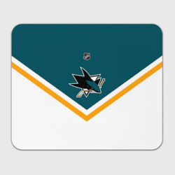 Прямоугольный коврик для мышки San Jose Sharks