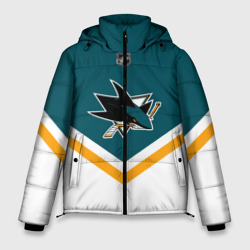 Мужская зимняя куртка 3D San Jose Sharks