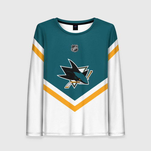 Женский лонгслив 3D San Jose Sharks, цвет 3D печать