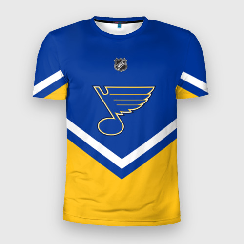 Мужская футболка 3D Slim St. Louis Blues, цвет 3D печать