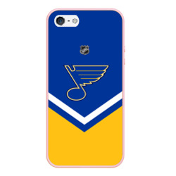 Чехол для iPhone 5/5S матовый St. Louis Blues