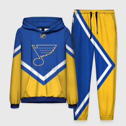 Мужской костюм с толстовкой 3D St. Louis Blues