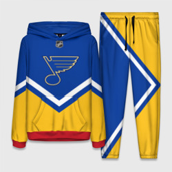 Женский костюм с толстовкой 3D St. Louis Blues