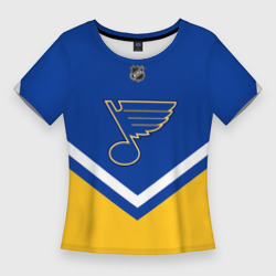 Женская футболка 3D Slim St. Louis Blues