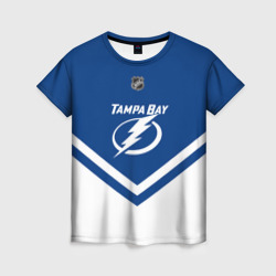 Женская футболка 3D Tampa Bay Lightning