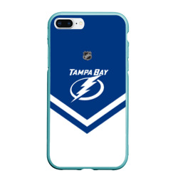 Чехол для iPhone 7Plus/8 Plus матовый Tampa Bay Lightning