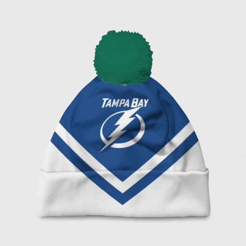 Шапка 3D c помпоном Tampa Bay Lightning