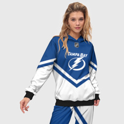 Женский костюм с толстовкой 3D Tampa Bay Lightning - фото 2