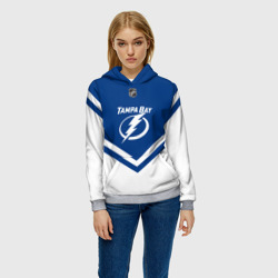 Женская толстовка 3D Tampa Bay Lightning - фото 2