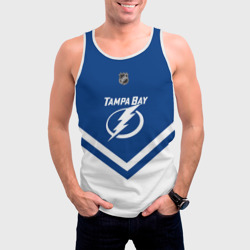 Мужская майка 3D Tampa Bay Lightning - фото 2