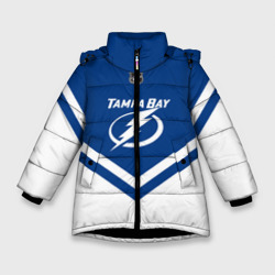 Зимняя куртка для девочек 3D Tampa Bay Lightning