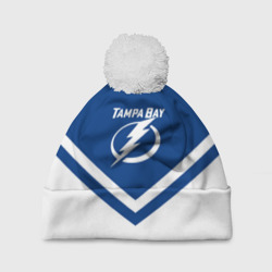 Шапка 3D c помпоном Tampa Bay Lightning