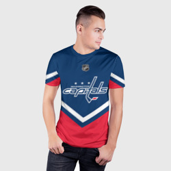 Мужская футболка 3D Slim Washington Capitals - фото 2