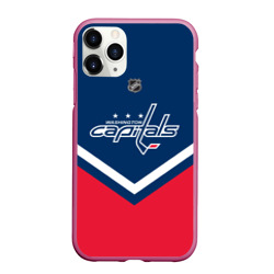 Чехол для iPhone 11 Pro матовый Washington Capitals