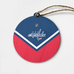 Деревянная игрушка круг Washington Capitals