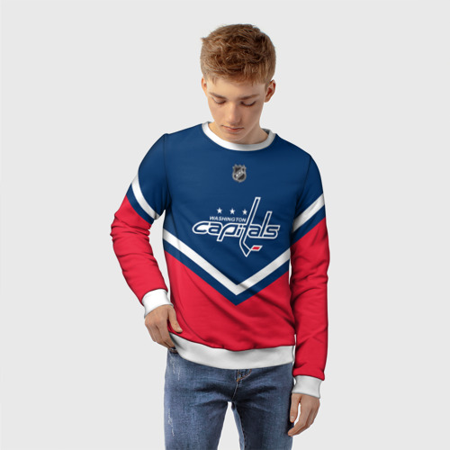 Детский свитшот 3D Washington Capitals - фото 3