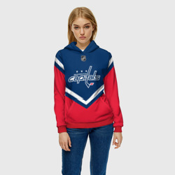 Женская толстовка 3D Washington Capitals - фото 2