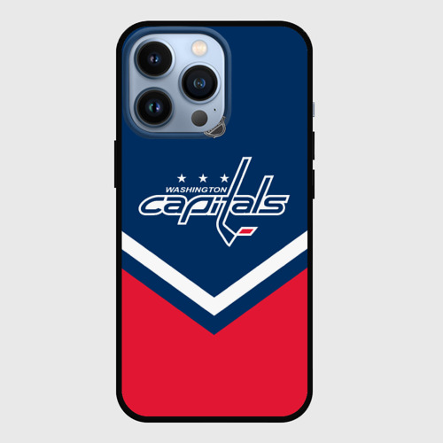 Чехол для iPhone 13 Pro Washington Capitals, цвет черный