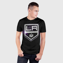 Мужская футболка 3D Slim Los Angeles Kings - фото 2