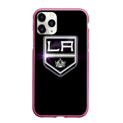 Чехол для iPhone 11 Pro Max матовый Los Angeles Kings