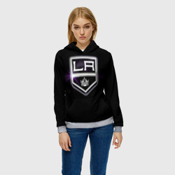 Женская толстовка 3D Los Angeles Kings - фото 2