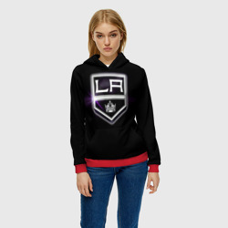 Женская толстовка 3D Los Angeles Kings - фото 2