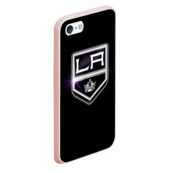 Чехол для iPhone 5/5S матовый Los Angeles Kings - фото 2