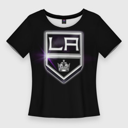 Женская футболка 3D Slim Los Angeles Kings