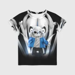 Детская футболка 3D Sans