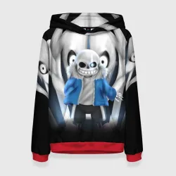 Женская толстовка 3D Sans