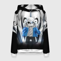 Женская толстовка 3D Sans