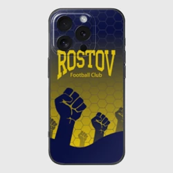 Чехол для iPhone 16 Pro силиконовый с защитой камеры Rostov Football club